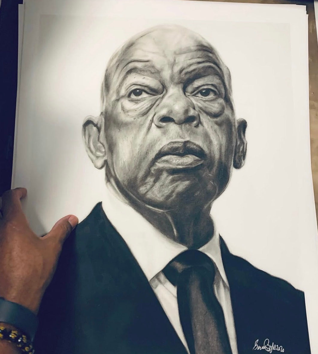 "Senator John Lewis" 16x20
Museum-Grade Artist Proof $800
