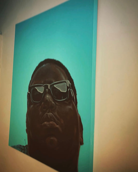 "The Notorious BIIG" 18x22
Oil on canvas $850