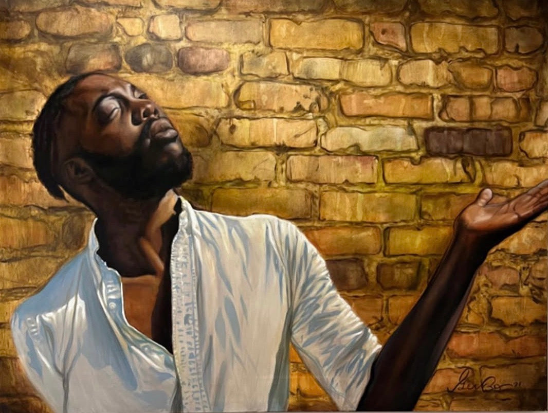 "Whisper to the Angels" 36x48
Oil on canvas $950