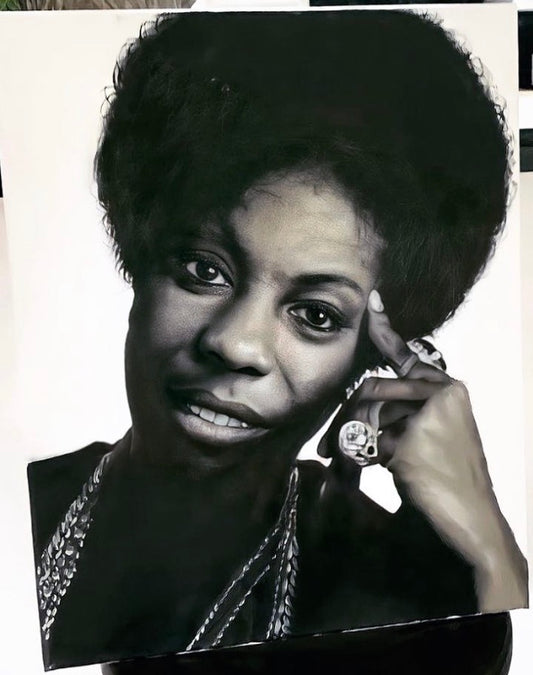 "Nina Simone" 18x24
Museum-Grade Artist Proof $1000