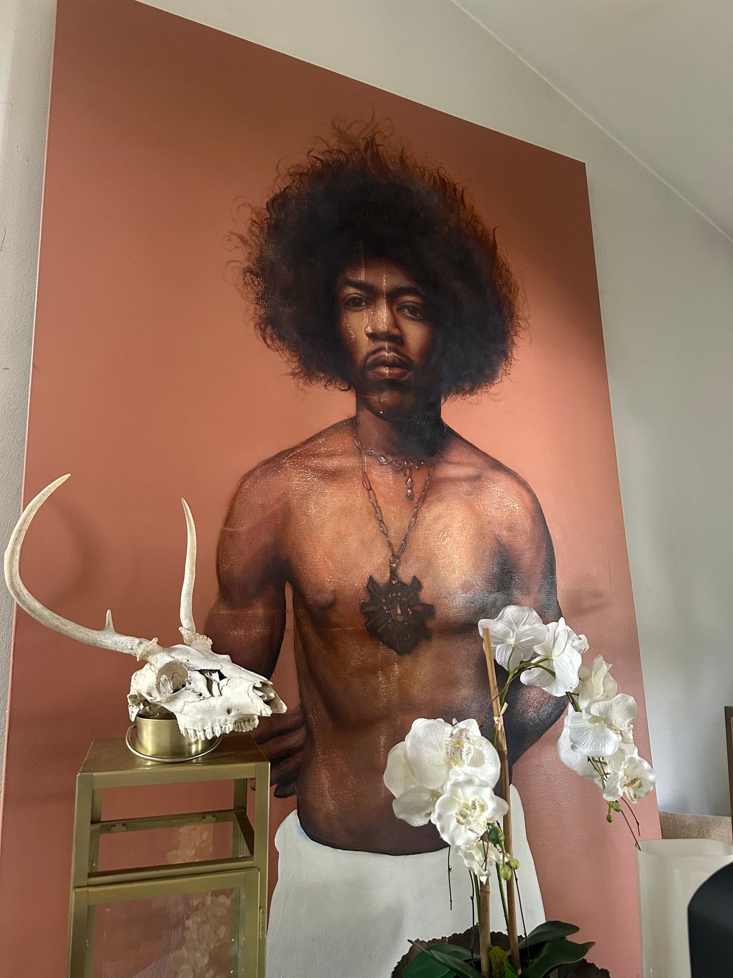 "The Erasure of Jimi Hendrix" 48x72
Oil on canvas $4800