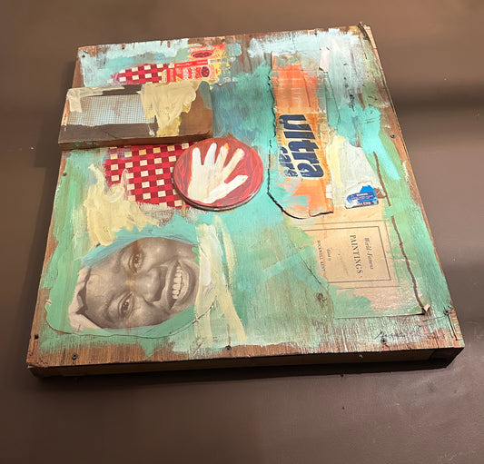 "Hattie McDaniel: Mammy's Burden" 18x24
Mixed Media $600
