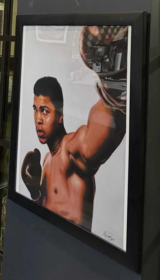 “Ali Jab” 16x20 Museum-Grade Artist Proof $350